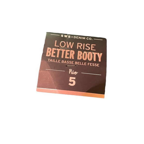 Rio Low Rise better Booty, NWT, Woman’s Size 5, Manufactured Distressed, jegging - Picture 8 of 14